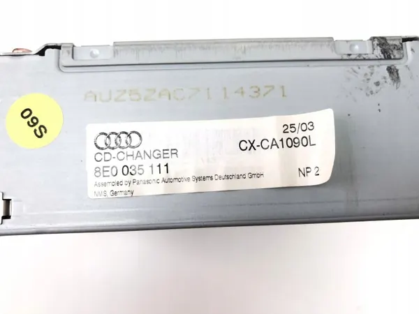 Cambiador CD Audi 8E0035111 para A4 B6 B7 image 3