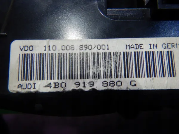 Instrumentenpaneel Audi A6 C5 97-01 2.5 TDI OEM 4B0919880G image 3