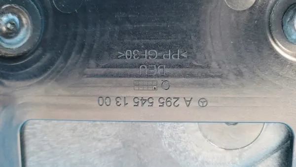 Placa insonorizante esquerda Mercedes EQE W295 A2956804003 image 8