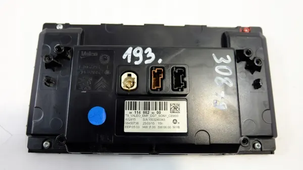Écran Moniteur PEUGEOT 308 T9 OEM 9811486280 image 10