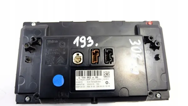 Écran Moniteur PEUGEOT 308 T9 OEM 9811486280 image 6