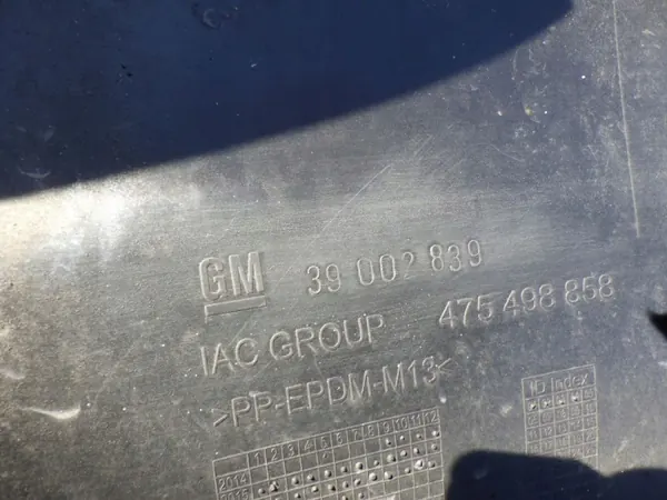 Opel OEM 39002839 takapuskuri Corsa E 15- image 5