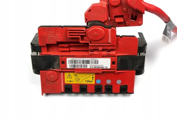 Terminal positivo pirotécnico 6988974 BMW E90 E91 E92 E84 E82 image 2