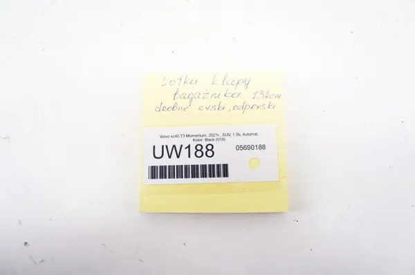 OEM 39848133 Spoiler de Hayon Volvo XC40 T3 Noir image 5