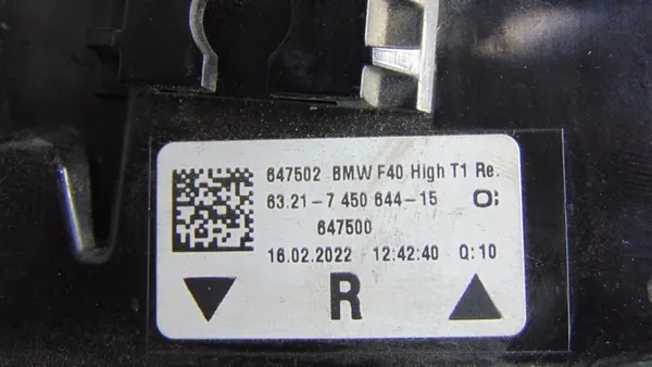 Luz trasera derecha izquierda BMW 1 F40 63217450644-15 63217450643-15 image 7