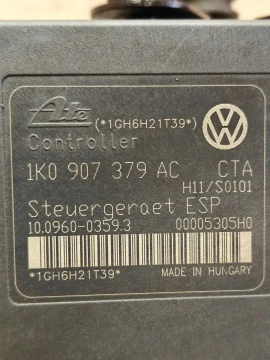 Bomba ABS VW 1K0907379AC para 2.0L Diesel 2007 image 7