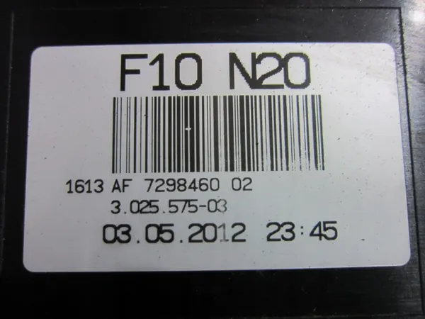 Boîtier Filtre Charbon BMW F10 528 N20 OEM asc5ascfaw1d6 image 5