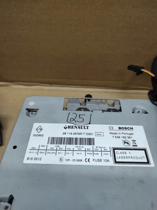 TomTom Navigointi Renault Laguna III OEM 281155676R image 3