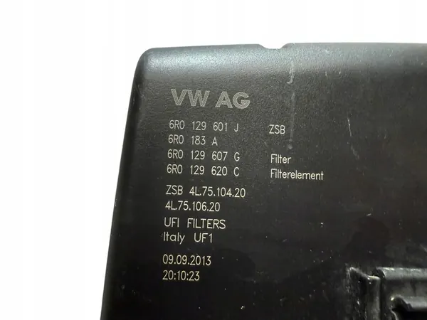 Ilmansuodatin kotelo Seat Ibiza 6J 2.0 TDI OEM 6R0129601J image 6