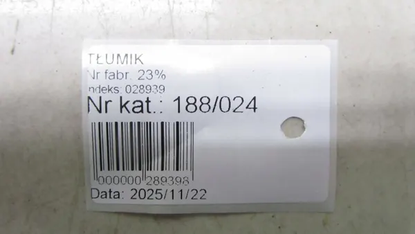 Volvo XC40 Takaoikea Vaimenninpää OEM 31407970 image 4