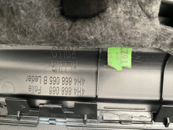 Painéis de Porta AUDI A8 D4 4H Lift Alcantara Marrom image 5