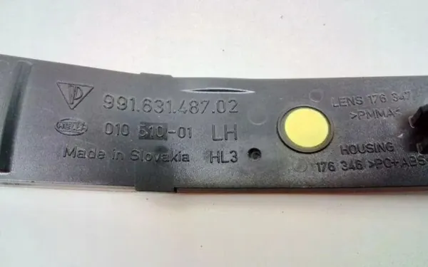 Refletor traseiro Porsche 991631487 lado esquerdo OEM image 3