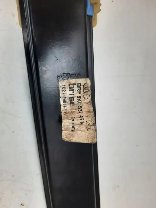 Mecanismo de elevação de vidro dianteiro sem motor 8K0837461 image 3