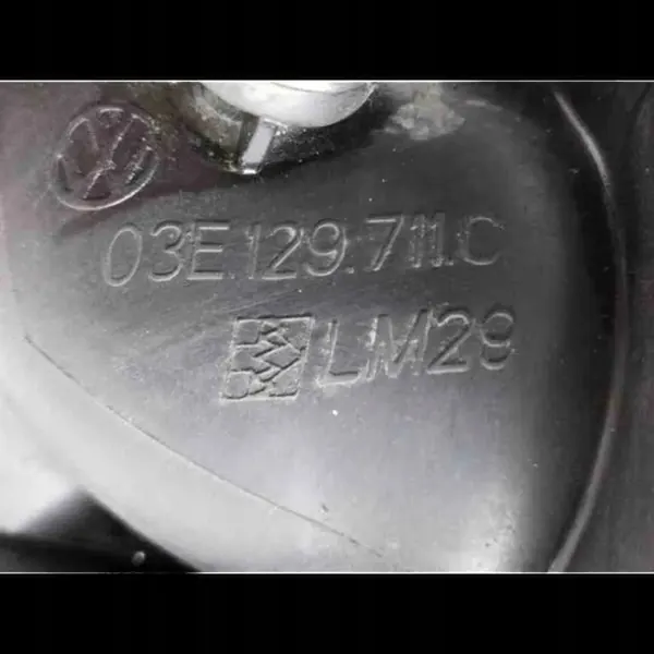 VW insugsgrenrör OEM 03E129711C Polo 1.2L image 6
