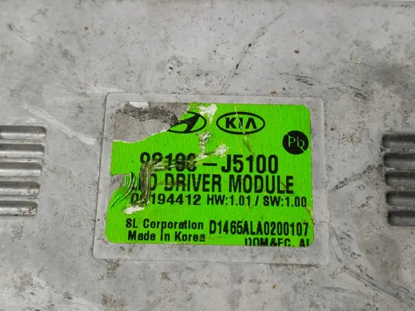 Module Ballast Xenon Kia Stinger OEM 92190-J5100 image 4