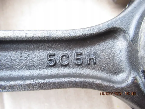 Kolben mit Pleuel Mazda 6 II CX7 2.2 CITD - Gebraucht image 3