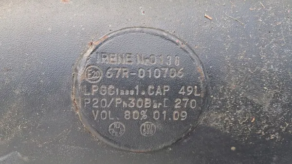 Tanque Cilíndrico LPG IRENE 49L image 5