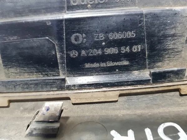 Rejilla de parachoques cromada izquierda LED Mercedes ML W166 image 9