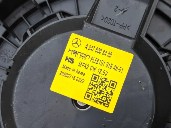 Ventilador MERCEDES A-KLASA W177 CLA II A2478308400 image 7