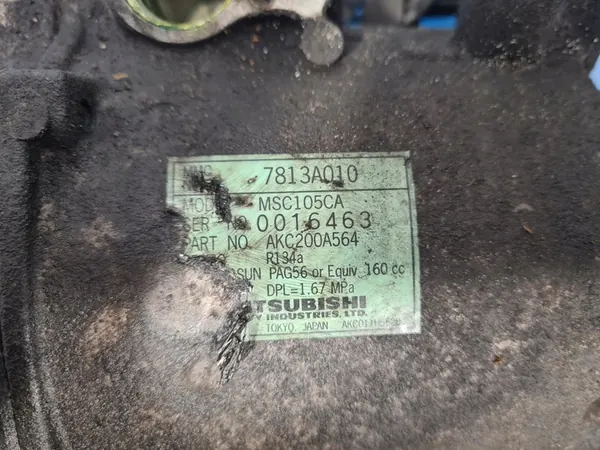 Compressore Aria Condizionata Mitsubishi Grandis 2.0 image 3