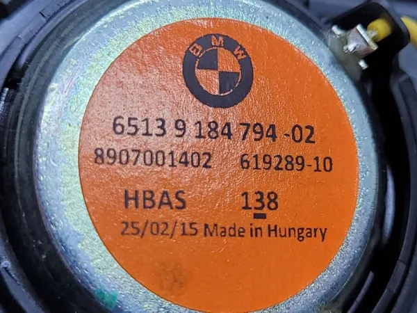 OEM 9184794 7349010 Luidsprekerkap rechts BMW 5 F10 F11 image 8