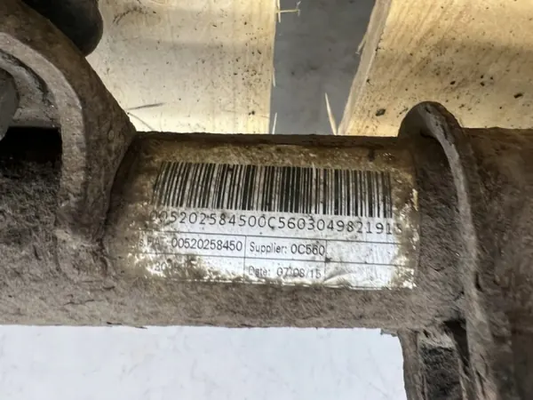 Fiat 500X Hinterachsfeder links Stoßdämpfer OEM 00520258450 image 4