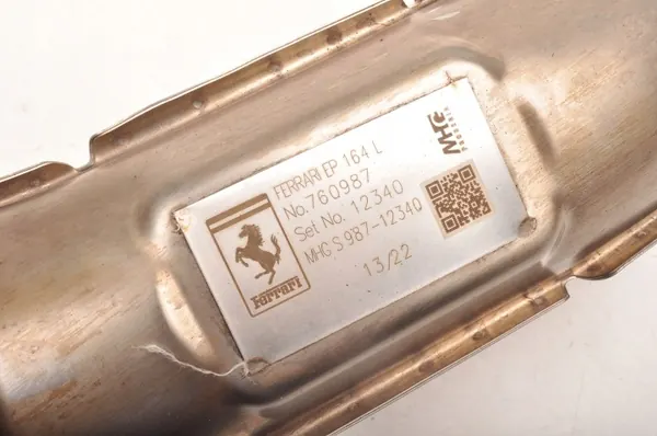Uitlaatpijp Ferrari Portofino F164 OEM 760987 image 4