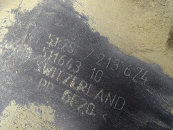 Bakre Höger Underkåpa BMW X3 F25 X4 F26 image 4