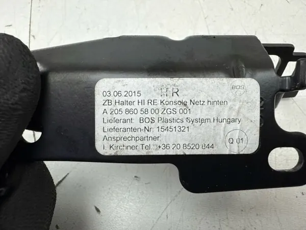 Mercedes-Benz C W205 rechterzijde bagagerek bevestiging OEM A2058605800 image 7