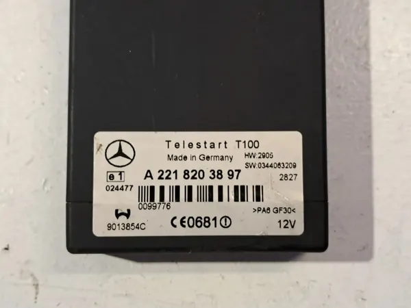 Módulo de aquecimento auxiliar Mercedes-Benz A2218203897 image 4