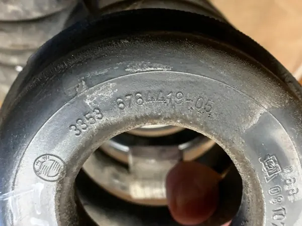 Mola traseira esquerda OEM 6764419 para BMW Série 3 image 5
