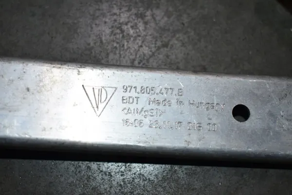 Linker schokdemper OEM 971805477B 555 Porsche Panamera 971 image 3