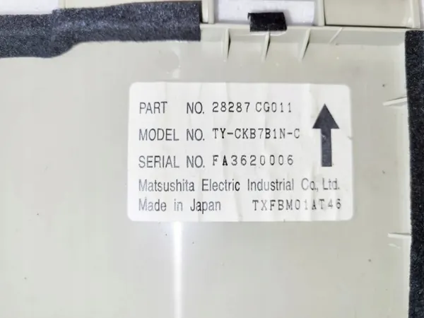 OEM 28287CG011 Kattoosat Infiniti FX 4.5L:lle image 3