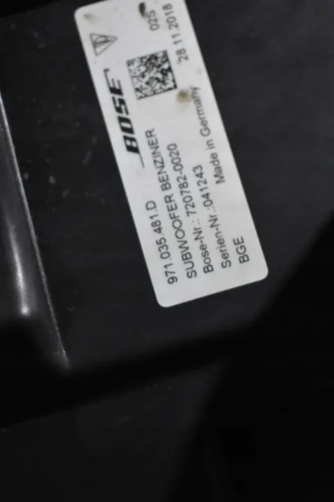 Subwoofer Bose OEM 971035481D para Porsche Panamera image 3