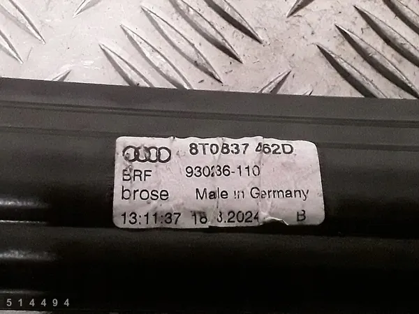 Raamregelaar Audi A5 2016 8t0837462d image 3