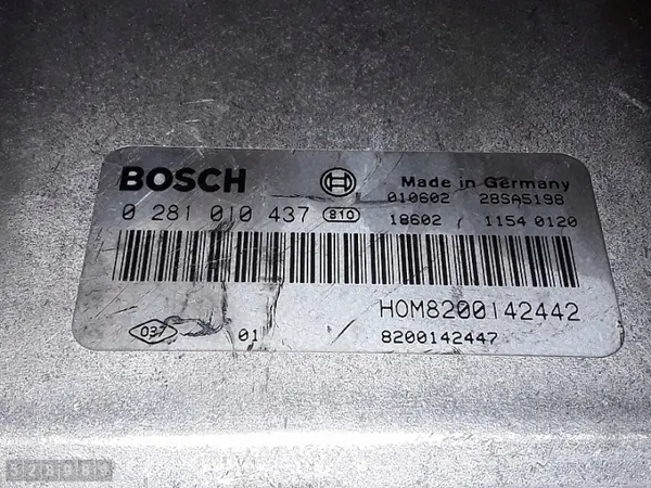 2001 Mitsubishi Carisma ECU 1900did HOM8200142442 image 4