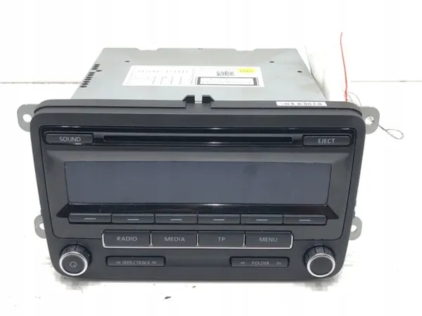Radio OEM 1K0035186AN para VW Golf VI 2008-2014 image 2
