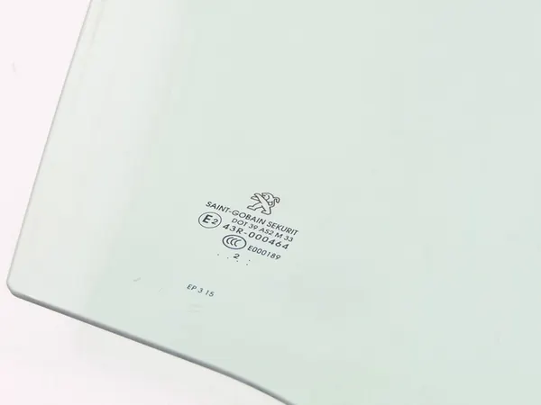 Höger Framdörrs Fönster Peugeot 208 12-15r. OEM 9673360680 image 2