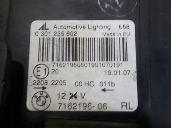 BMW X3 E83 LIFT 2007 Farol Direito 7162196 image 3