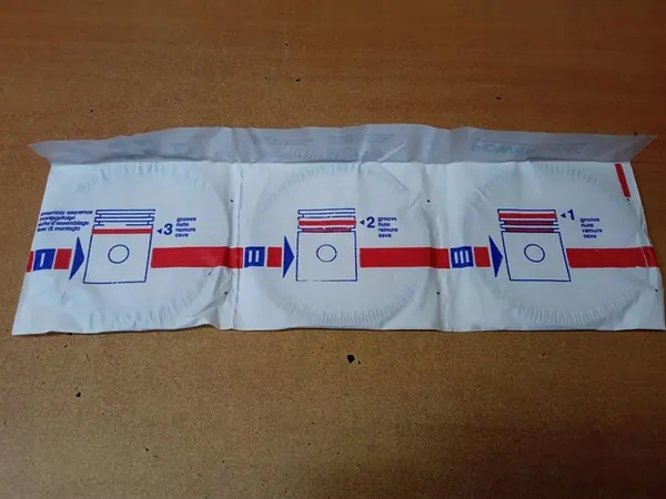 Anéis de pistão Mercedes T1 601 Kaczka image 3