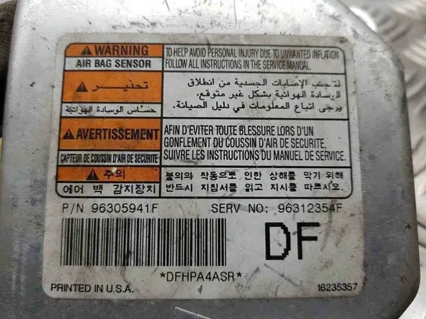 Ilmatyynymoduuli DAEWOO NUBIRA 1998 image 5