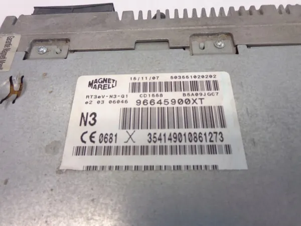 OEM 96645900XT Radio med MP3 & Navigering image 5