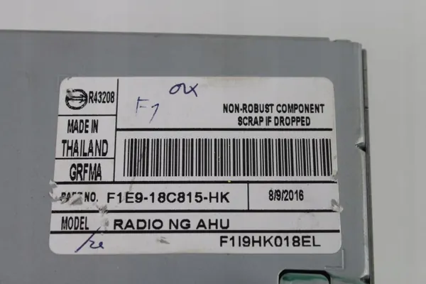 Rádio CD Ford OEM 360213982 para Ecosport II 2012-2017 image 3