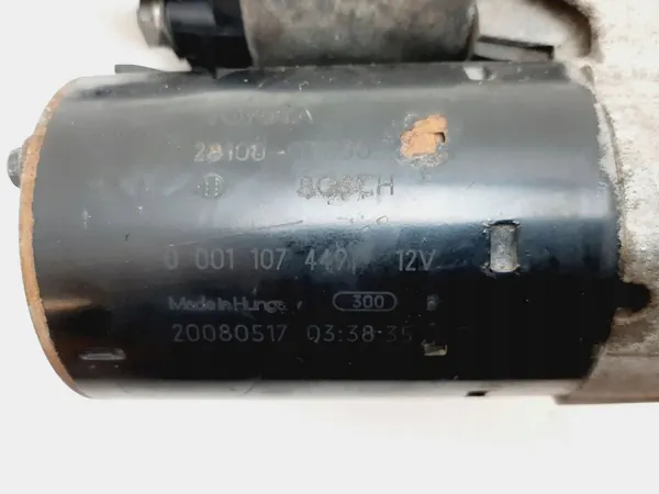 TOYOTA AURIS I 07-12 1.6 vvti Motor de arranque OEM 0001107449 image 6