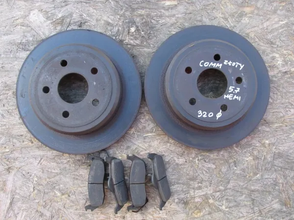 Disco de travão traseiro Jeep Commander I 320mm + pastilhas OEM image 3