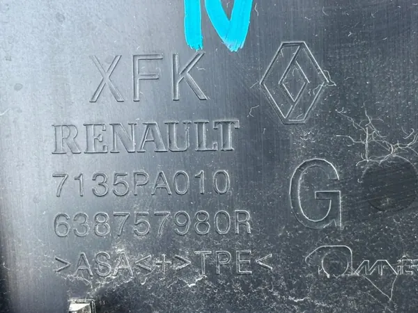 Renault OE 638757980R Cache Garde-Boue Avant Gauche image 5