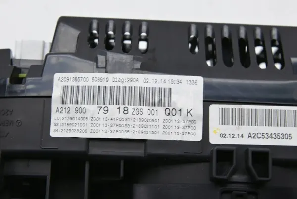 Cuentakilómetros Mercedes-Benz OEM A2C91366700 image 10