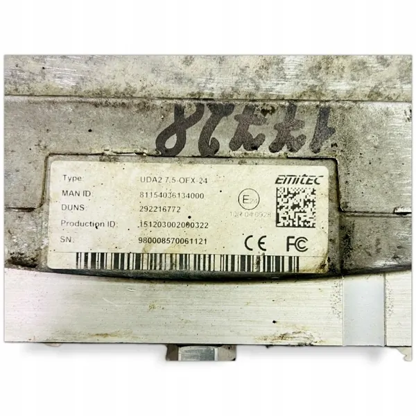Bomba AdBlue MAN OEM 81154036134 - Usado image 5