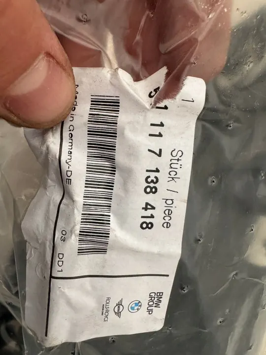 Griglia paraurti anteriore destra BMW 3 E90 E91 LIFT 08-12 51117138418 image 3