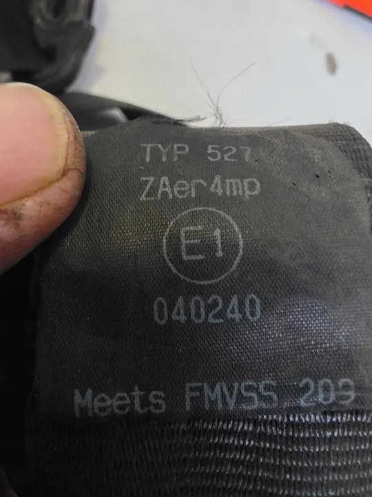 Cinturón delantero OEM E1040240 para Audi A6 S6 C5 4B image 3